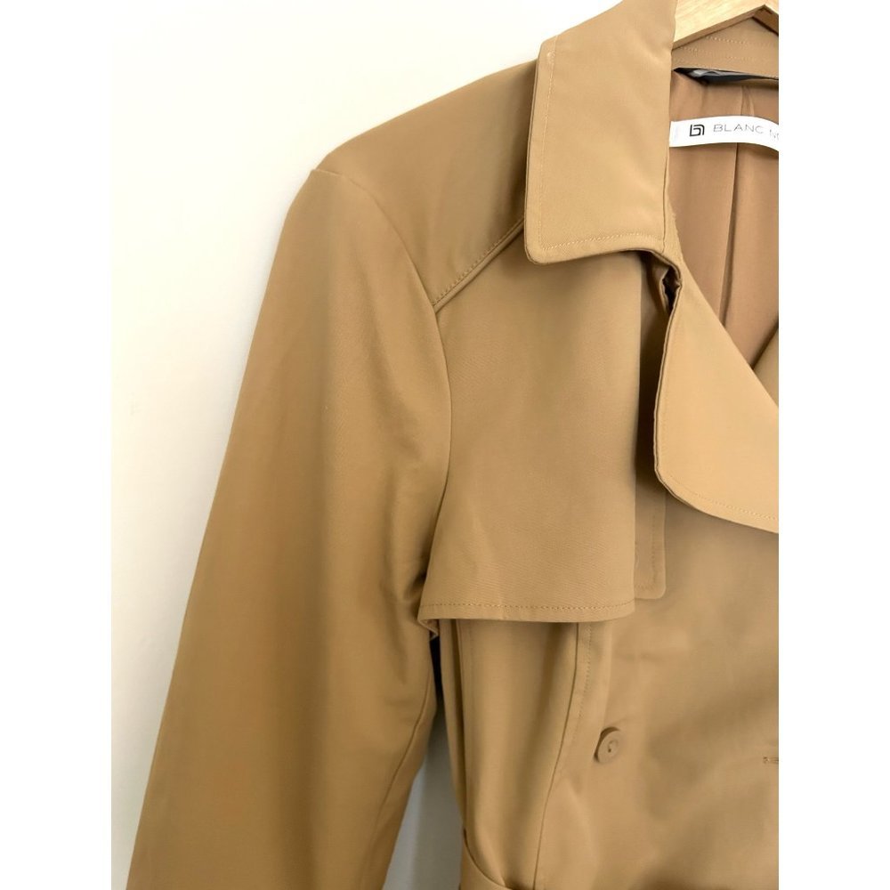 BLANC Noir Classic Trench Coat NWT Size S & XL - Picture 7 of 14